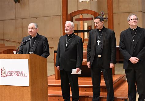 bishops of los angeles archdiocese